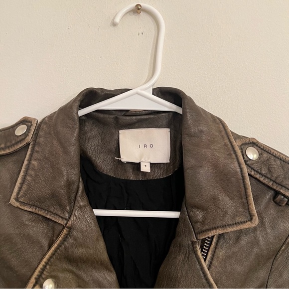 IRO Leather Jacket - Picture 3 of 7